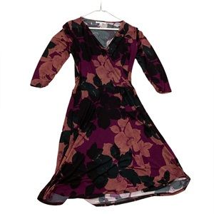 Cabi Floral Dress Sz M